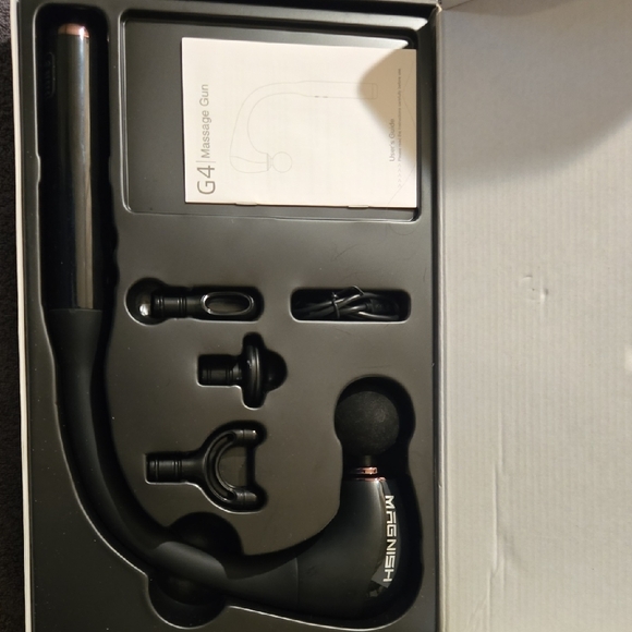 Massage Gun with Upgraded Extension Handle, 10MM Massage Gun Deep Tissue, Back M - Picture 2 of 2